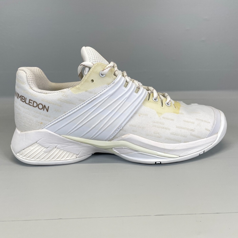 Babolat Propulse All Court Wimbledon Sneakers Womens Size 8.5 White Tennis Shoes